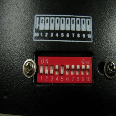 These are the dip switches I pressed on my Pass Scan 250.