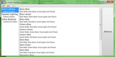 Screen capture of our version The Simple Freestyler plugin