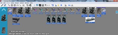 Used fixtures in Freestyler