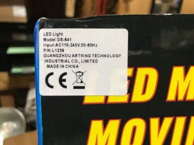 Label on Box