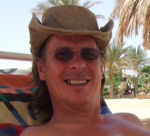 Me relaxing in Nuweiba Egypt.