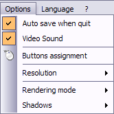 Options Menu